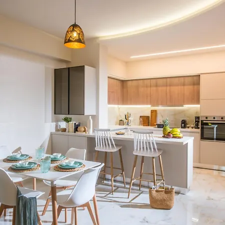 New Luxury Apartment Near Airport, Port & Town Center - Sonia City Heraklion  Exterior photo